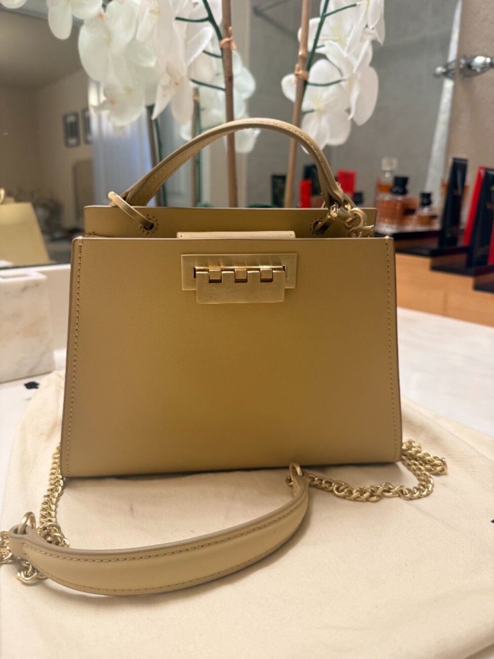 Zac Posen w/Dust bag (Linen)